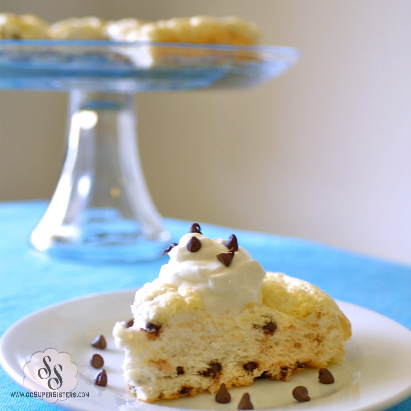 Chocolate Chip Protein Angel Food Cake Super Sister Fitness