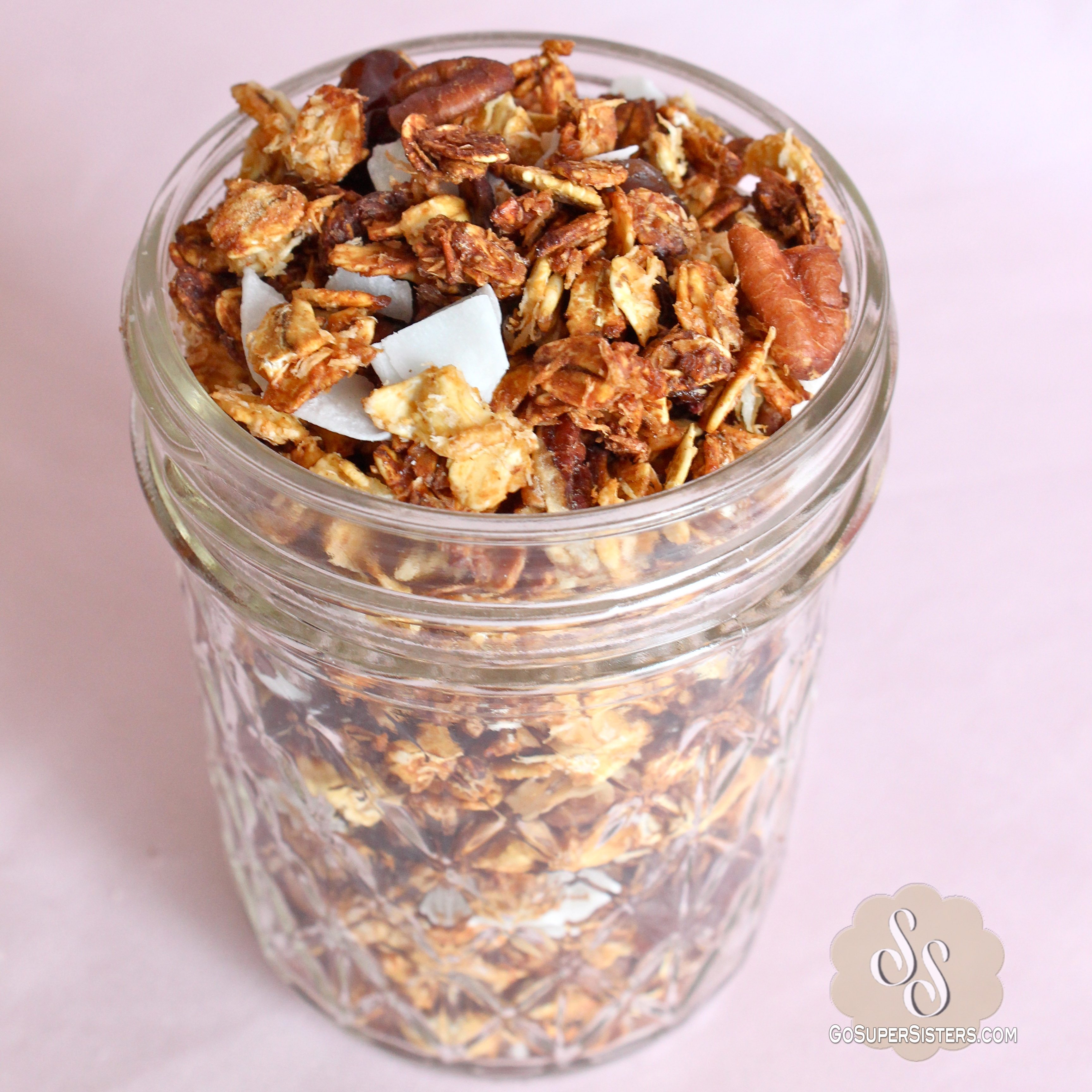 Honey Coconut Pecan Granola | Super Sister Fitness