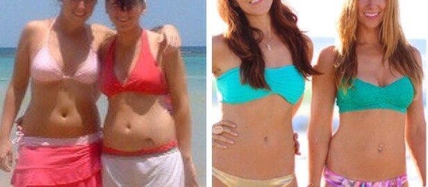bikini before and after