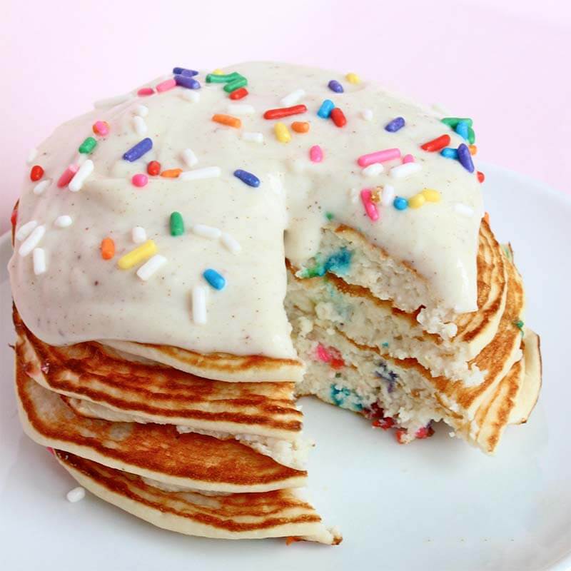 Birthday Cake Pancakes Recipe Taste Of Home