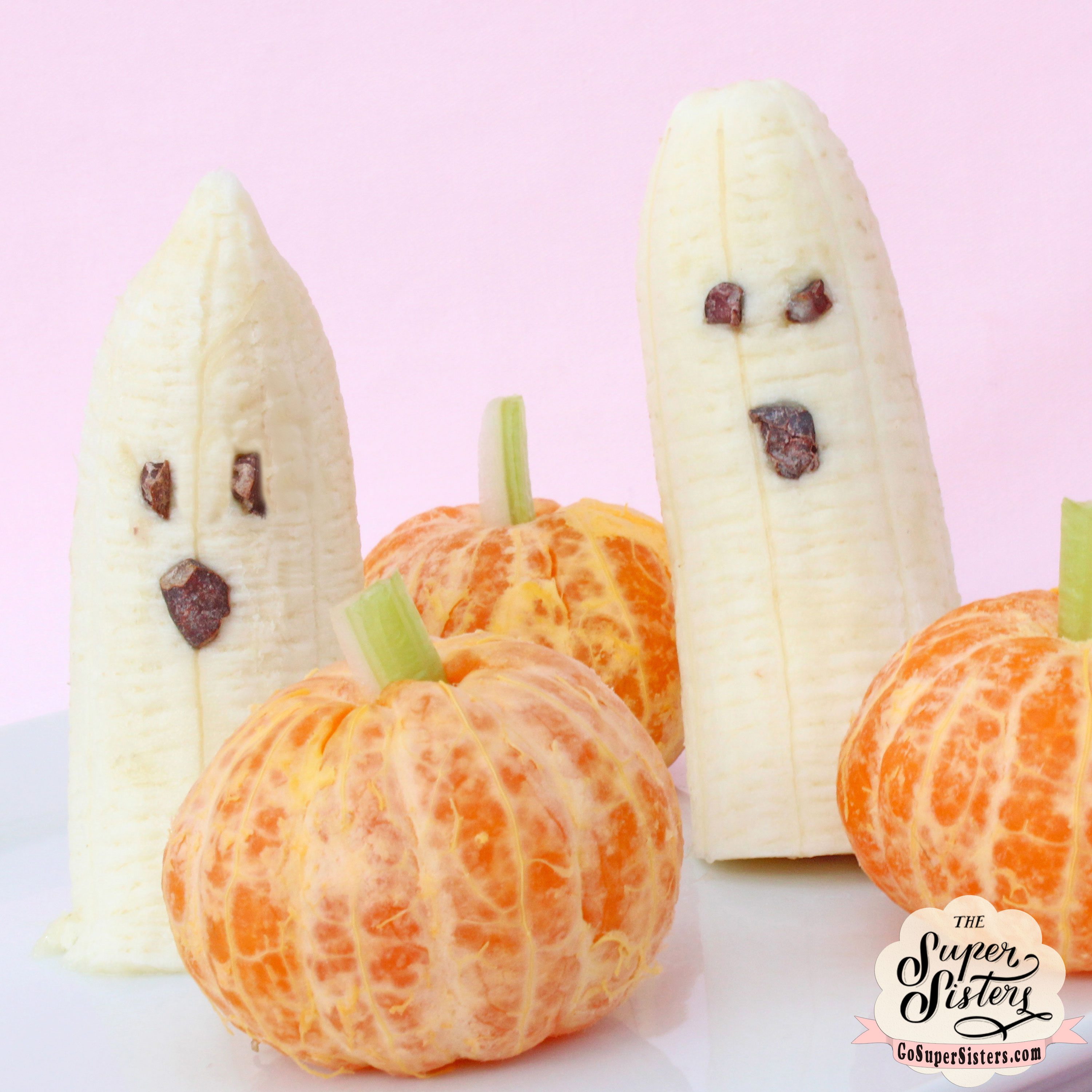 ghost pumpkin fruit snacks