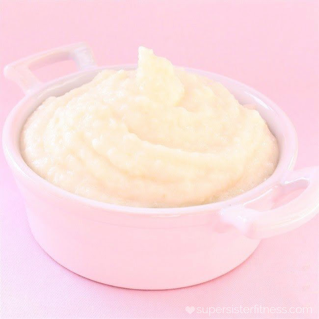 Skinny Cauliflower Mashed Potatoes