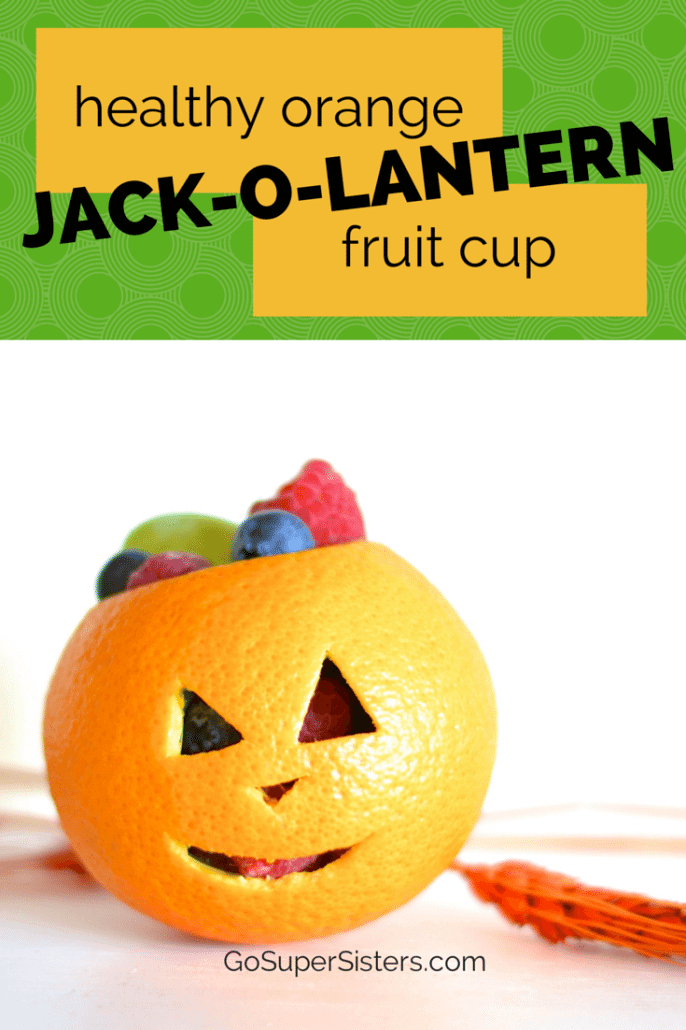 orange jack o lantern fruit cups 