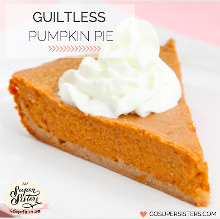 guiltless pumpkin pie