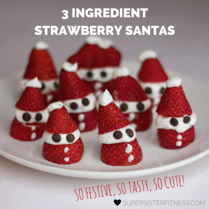 healthy-christmas-recipes-3-ingredient-strawberry-santas