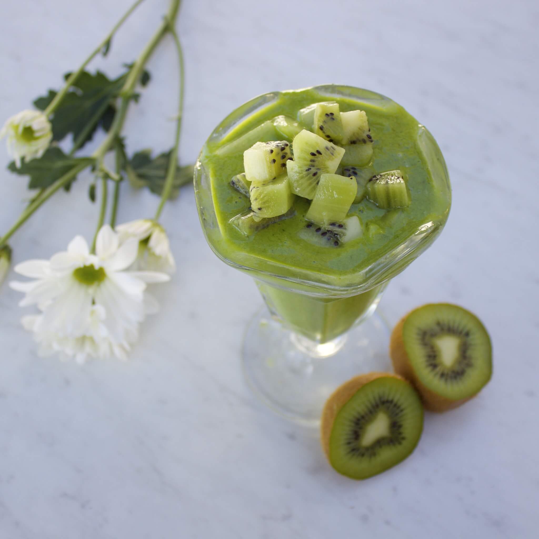 Kiwi Smoothie for Weight Loss Green Smoothie Recipe