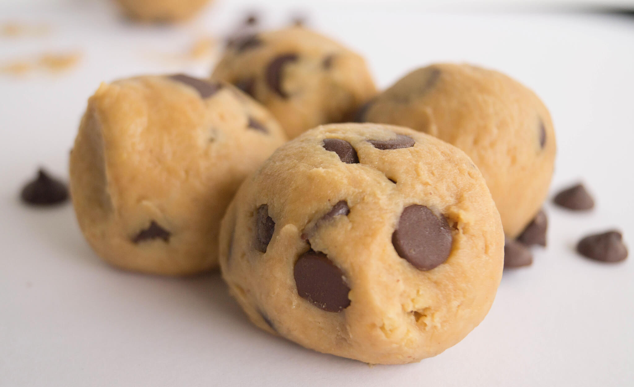 Clean Chocolate Chip Cookie Dough Recipe by Karly Kallis