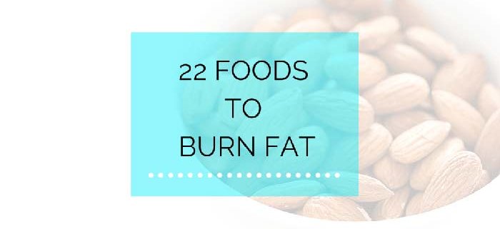 22 FOODS TO BURN FAT