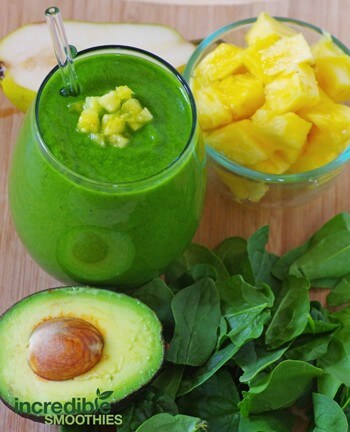 Pineapple-Avocado-Green-Smoothie-Recipe