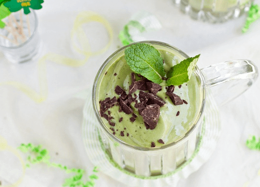 peppermint patty green smoothie