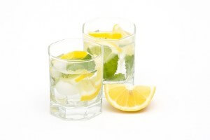 lemon water