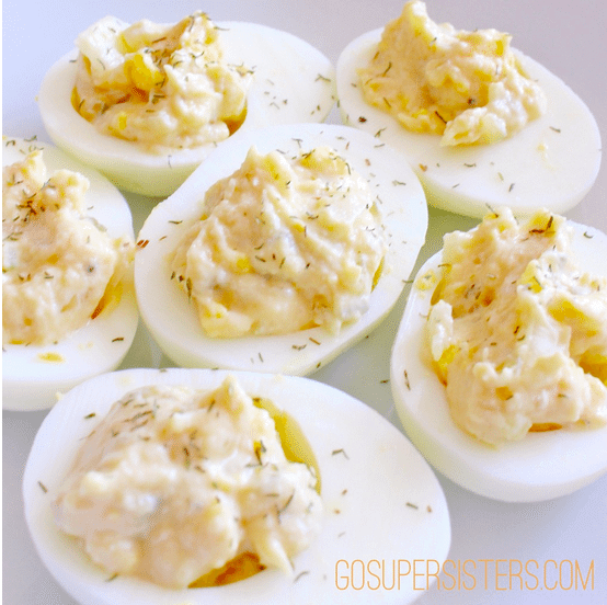 deviled eggs