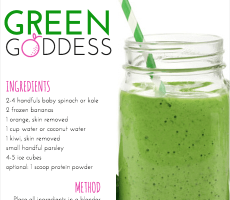 easy green smoothie recipes for weight loss