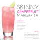 Skinny grapefruit margarita