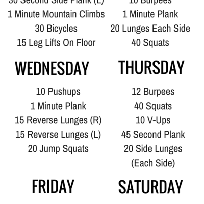 Do Anywhere Workout