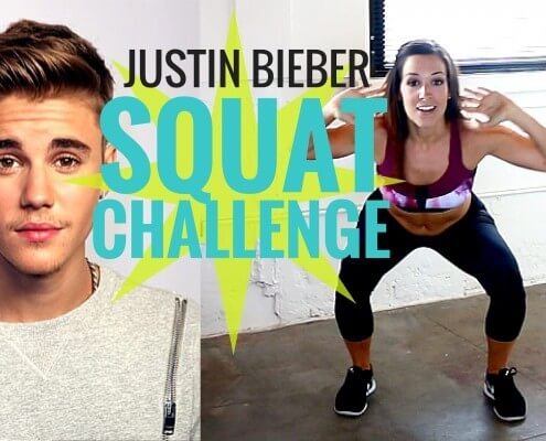 justin bieber what do you mean squat challenge