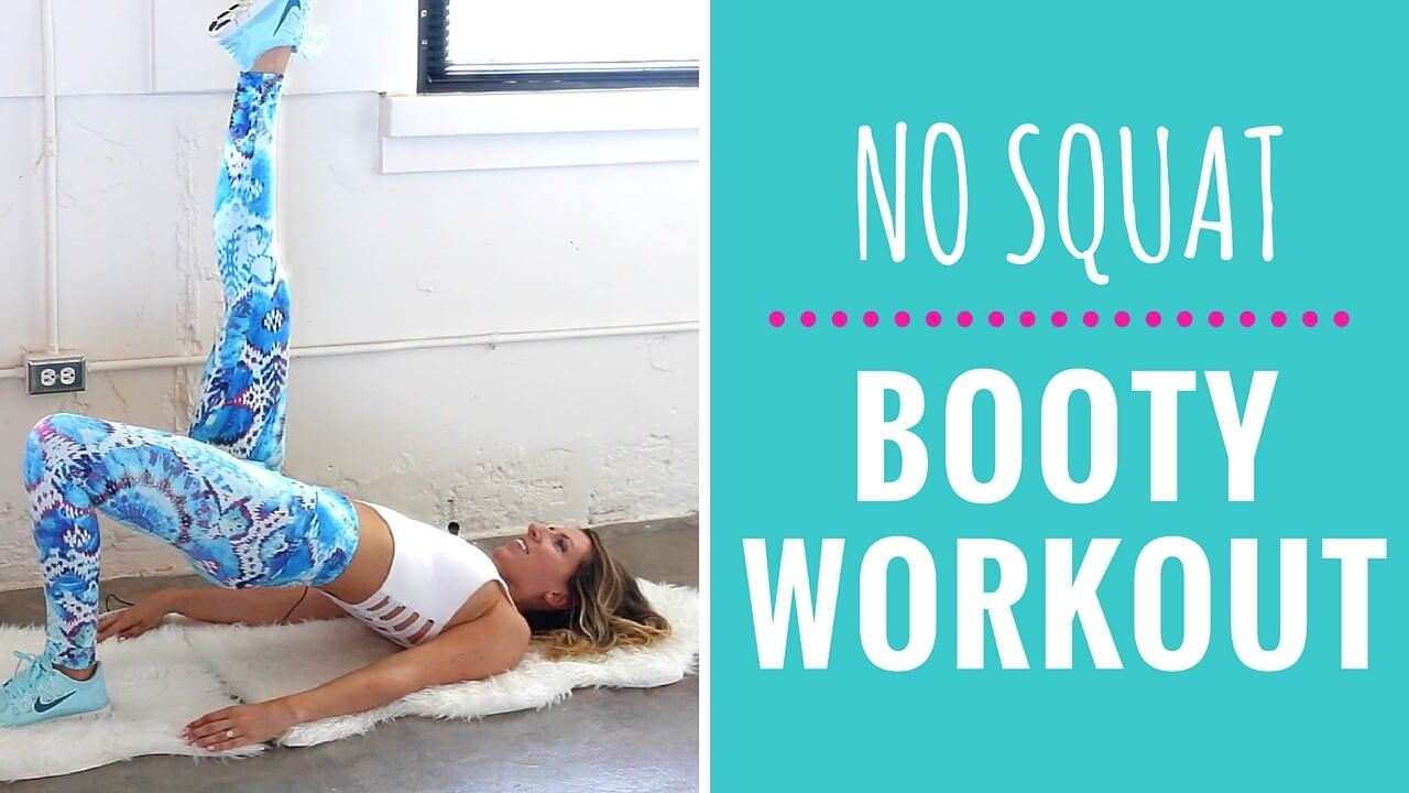 NO SQUAT Booty & Inner Thigh Workout Super Sister Fitness