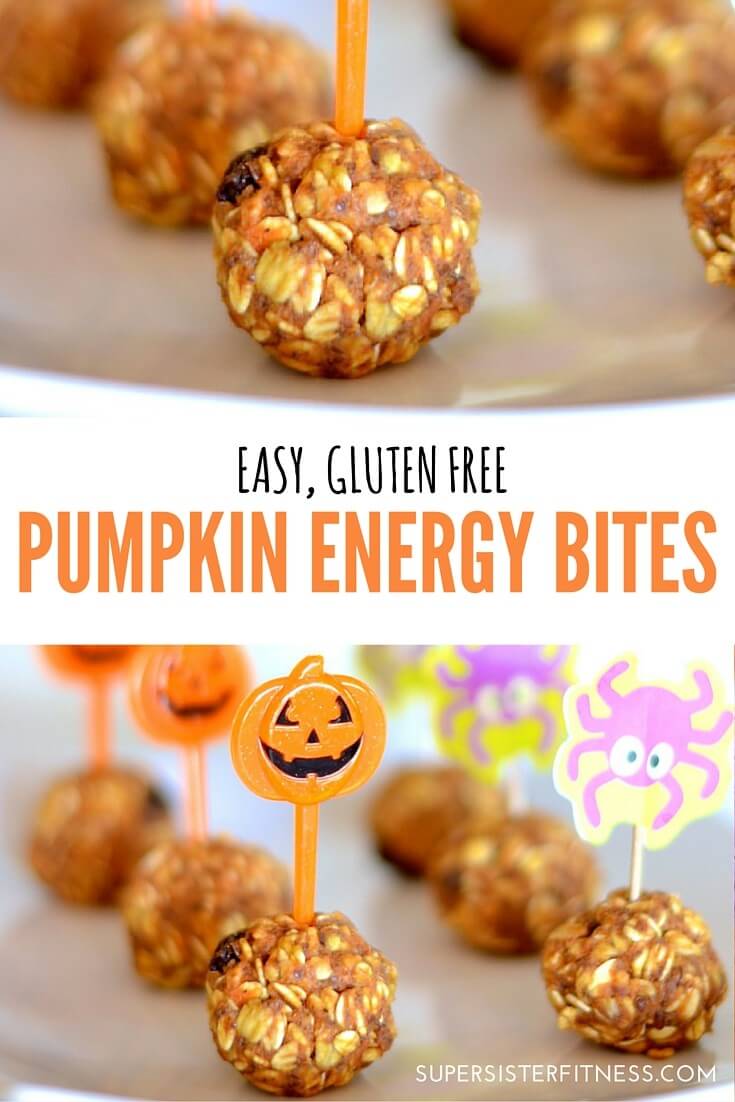 Easy, healthy Pumpkin Spice Energy Bites