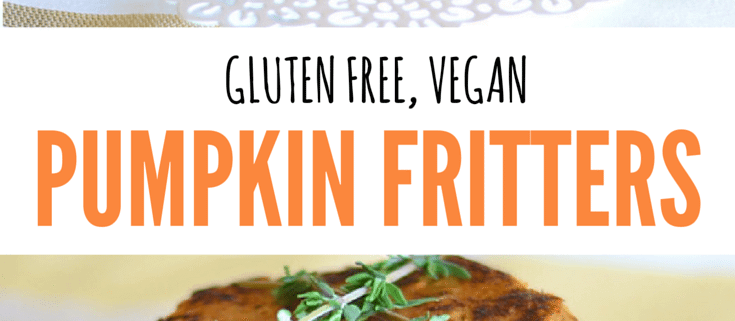 Gluten free pumpkin fritters recipe