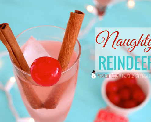 Healthy Holiday Cocktail Recipe | Naughty Reindeer