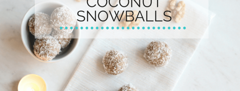 Healthy Holiday Recipes - Vegan Dessert! Coconut Superfood Snowballs
