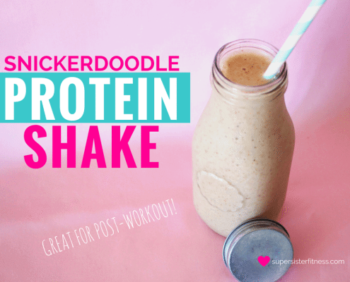 snickerdoodle protein shake