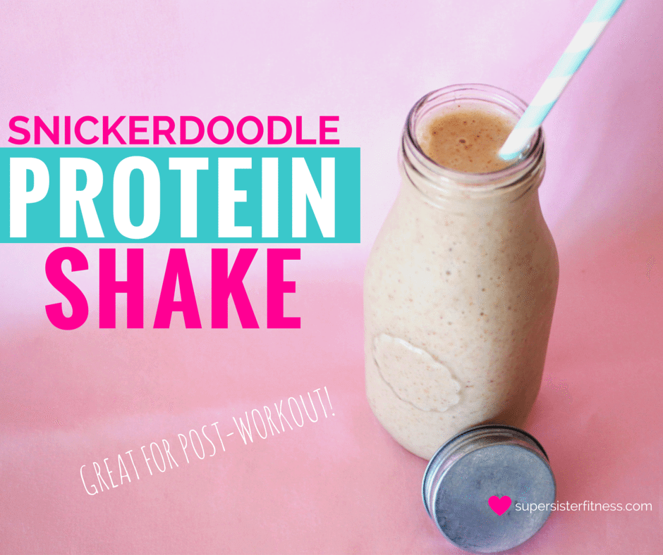 snickerdoodle protein shake