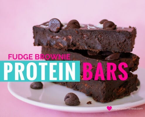 Homemade Fudge Brownie Protein Bar recipe
