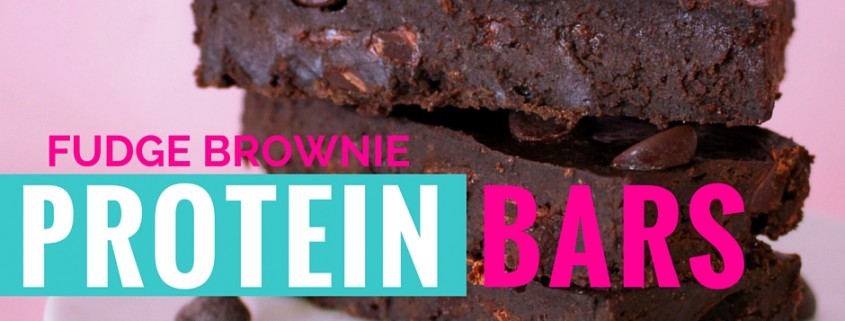 Homemade Fudge Brownie Protein Bar recipe