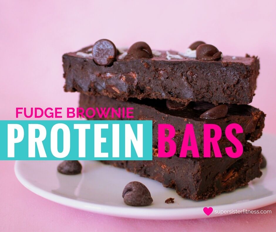 Healthy Protein Brownies Recipe, Homemade Fudge Brownie Protein Bars