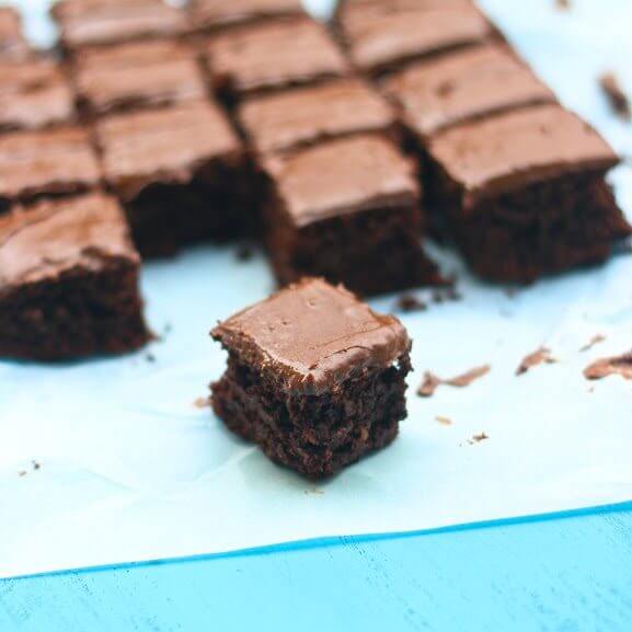 healthy homemade brownies