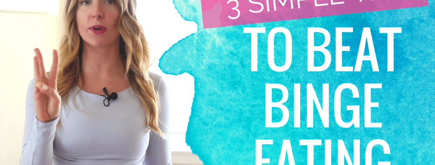 how to beat the binge, overcoming binge eating