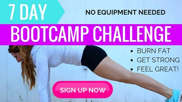 Workout free for 7 days with Bikini Bootcamp