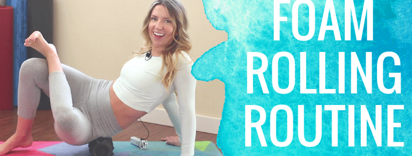 benefits of foam rolling, foam rolling routine