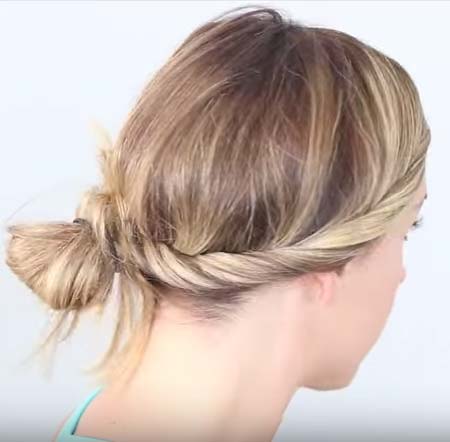 french-twist-messy-bun