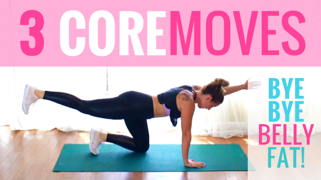 3 CORE MOVES Core Exercises for FLAT ABS no equipment Super